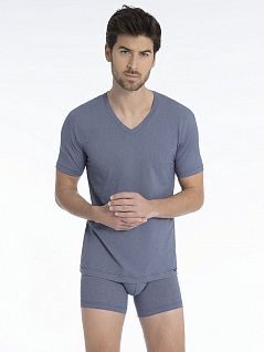 Боксеры удлиненные с волокнами от запаха CALIDA 26386к_449 Синий 449 dark blue